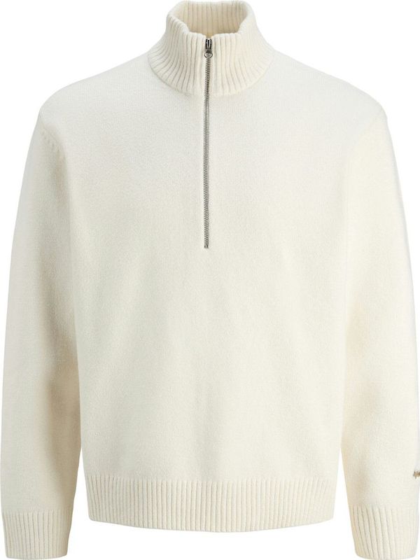 Jack & Jones - Norrebro - Half Rits Trui - Losse Pasvorm - Hoge Hals