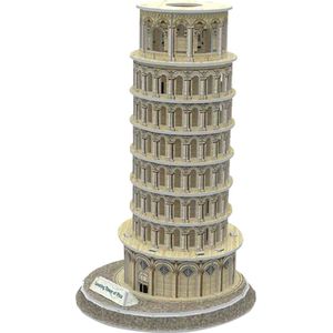 Premium Bouwpakket - Voor Volwassenen en Kinderen - Bouwpakket - 3D puzzel - Modelbouwpakket - DIY - Leaning tower of Pisa