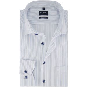 Olymp - Luxor Modern Fit - Overhemd - Lichtblauw - Strijkvrij