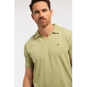 Pilot - Polo - Groen - Katoen/Polyester - Regular Fit