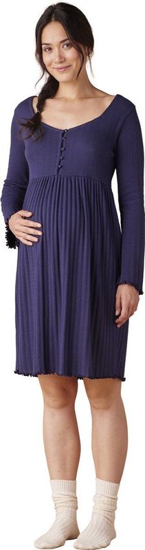 Envie de fraise - Zwangerschapsnachthemd - Gebreid - Pointelle - Sweetheart Halslijn