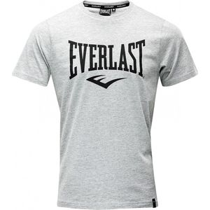 Everlast Russel - T-Shirt - Katoen - Gemeleerd grijs - L