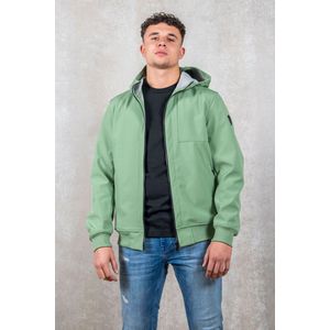 Softshell Jacket Chestpocket - Groen - S