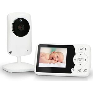 Equivera Babyfoon - Babyfoon met Camera - Baby Monitor - Baby Camera - Indoor - Multifunctioneel - Premium