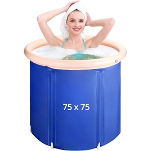 Opvouwbare Badkuip - Opblaasbare Vrijstaande Badkuip - 75x75cm