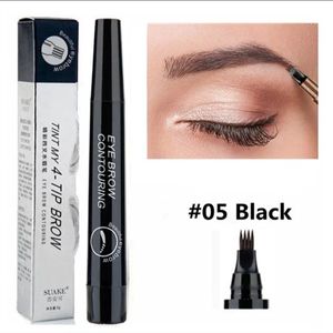 Liquid brow pencil waterproof wenkbrauwpotlood wenkbrauw potlood zwart black 05