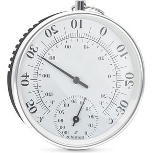 Analoog thermometer en vochtigheidsmeter - Inwendig - Hygrometer - Betrouwbare klimaatregeling binnen
