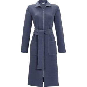 Blauwe fleece badjas Ringella - Blauw - Maat - 46