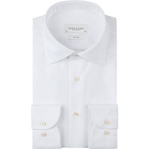 Profuomo - Overhemd - Blauw - Lange Mouw