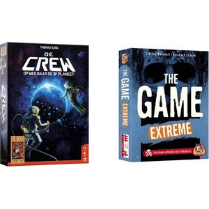 Spellenbundel - Kaartspellen - 2 Stuks - De Crew & The Game Extreme