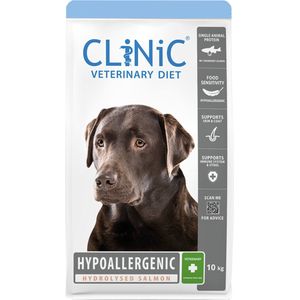 Clinic Hondenvoer Hypoallergeen Zalm 10 kg