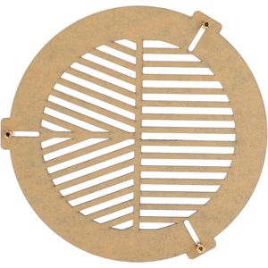 Brenzoos - Bahtinov Scherpstelmasker voor Astrofotografie - Telescoop Accessoire - Ondersteuning 120-160 mm Lens