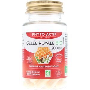 Phyto-Actif Royal Jelly 2000 mg Organic 60 Capsules