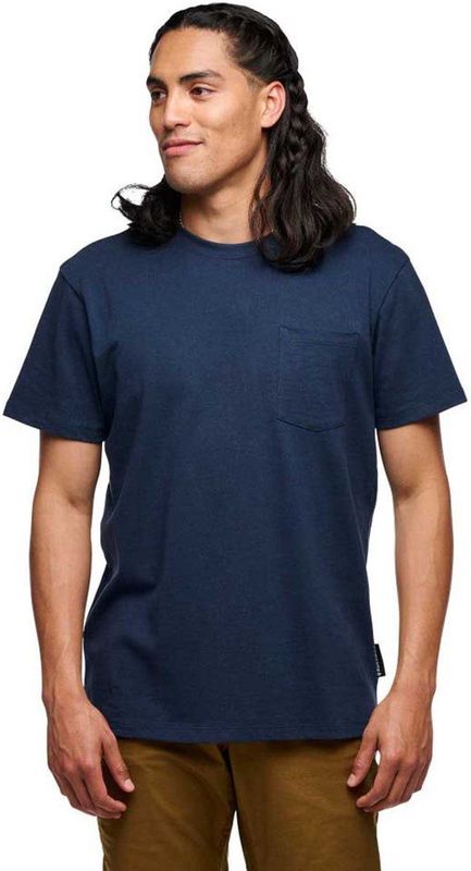 Black Diamond - Project Tee - T-shirt - Blauw - Korte Mouwen