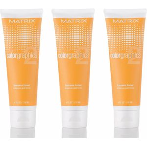 Matrix Colorgraphics 2 Banana Toner 118ml – 3 tubes