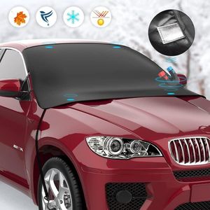 Vorstbeschermer voor auto voorruit - Magnetische sneeuwcover - Sneeuw- en vorstbeschermer voorruit - UV-bestendig - 175 x 120 cm - Past op meeste auto's SUV