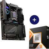 AMD - Ryzen 9 9950X3D - Processor - 16 Cores - MSI - MPG X870E CARBON WIFI - Moederbord