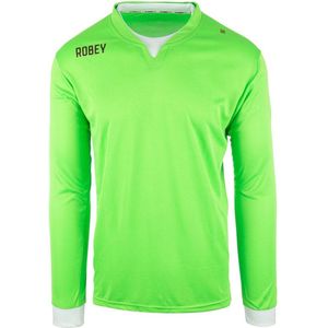 Robey Shirt Catch LS - Voetbalshirt - Neon Green - Maat XL