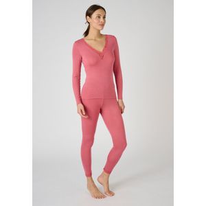 Damart - T-shirt kant met lange mouwen Thermolactyl Sensitive - Dames - Roze - 38-40 (S)