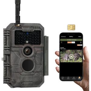 Wildcamera - Bewegingssensor camera - Nachtzicht - Dieren spotten - Boscamera - Buiten camera - Wildlife observeren - Beveiligingscamera natuur - Jachtcamera - Onopvallende camera - Buitenobservatie - Natuurfotografie - Dierensporen vastleggen - Time