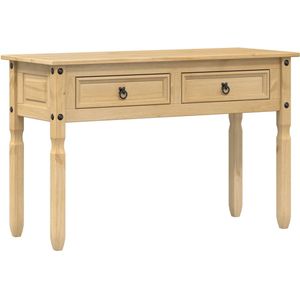 vidaXL Wandtafel - Wandtafels - Bijzettafel - Console Tafel - Wandtafel Corona 115x46x73 cm massief grenenhout