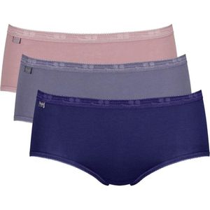 Sloggi - Basic+ Midi C3P - LILAC - Vrouwen - 3-pack