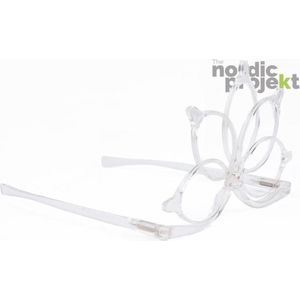 Nordic Vision Make-Up bril +2.50 - transparant in luxe geschenkverpakking