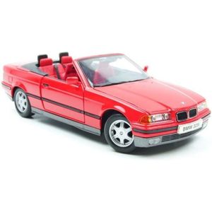 BMW 325i (Rood) (25 cm) 1/18 Maisto Special Edition (Modelauto - Schaalmodel - Miniatuurauto)