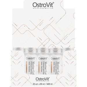 Marine Collageen Shot - 20 x 80ml - Kokos & Perzik Smaak - Ostrovit