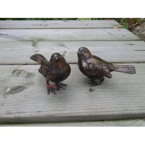 Bronzen Beeld Mussen Set