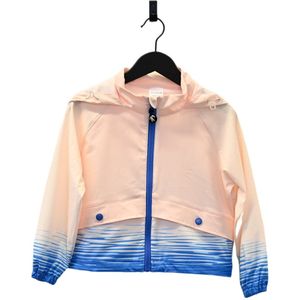 Ducksday - Windbreaker Zomerjas Dames - Windstopper - Windjack - Waterafstotend - UV-Werend - Ademend - Reflector - Manta - Blauw Beige - Maat Medium