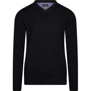 Cappuccino Italia - Heren Sweaters Pullover Black - Zwart - Maat XXL