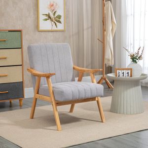 Eierstoel, gestoffeerde stoel met armleuningen, lounge stoel in fluwelen optiek, ontspannings fauteuil met Scandi -ontwerp, fauteuil, rubberen houten benen, lichtgrijs