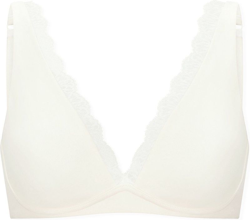 Schiesser - Soft BH - Unique Cotton - Beha Vrouwen - off - wit
