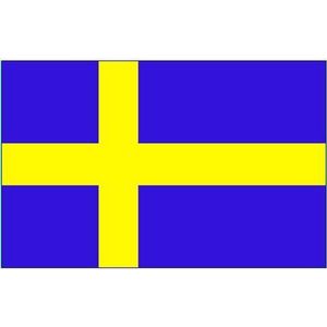 Zweedse vlag, vlag van Zweden 90 x 150