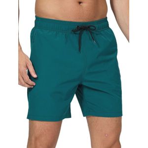 Heren Zwembroek Board Shorts met Ritszakken - Sneldrogend, Ademend en Rekbaar