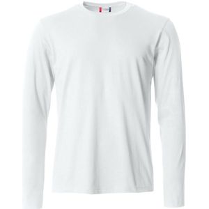 Clique Basic-T L/S 029033 - Wit - XS