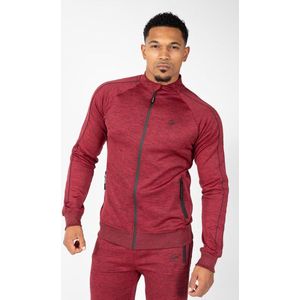 Gorilla Wear Wenden Sportjas - Trainingsjack heren - Rood - S