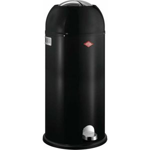 Kickmaster Maxi Pedaalemmer - 40 liter - Zwart - Wesco