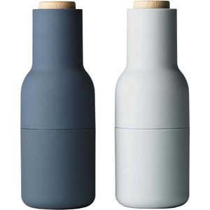 Menu - Bottle grinder - Peper-en Zoutmolen - Blues - Beuk - Set van 2