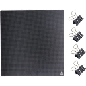 3D-printerplatform, 3D-printerplatform, 320x310x4mm, Gehard Glas Sterke Hechting, Eenvoudige Schimmelverwijdering Printerbouwplaat, 3D-printerplatforms