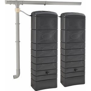 sweeek - Regenton 300l chastang, set van 2