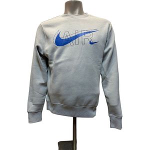 Nike - Sweater - Grijs/Blauw - Mannen - Maat L