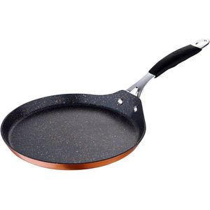 Oneiro’s Luxe Pannenkoekenpan - full induction – ø24 x H 2 cm – koken – tafelen – keuken – koekenpan – inductie – gas – potten – pannen