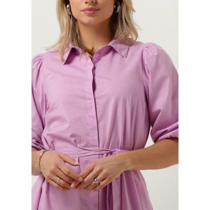 MSCH Copenhagen Mschcedrica Abiella 3/4 Shirt Dress Jurken Dames - Kleedje - Rok - Jurk - Paars - Maat L