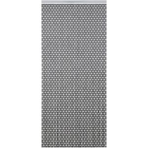 Liso Vliegengordijn Hulzengordijn Kant en Klaar 100 x 232 cm - Zwart - Deurhor - Deurgordijn - Tegen Vliegen - Nauwsluitend - Horgordijn - Gordijn