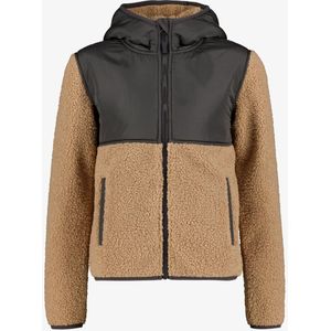 Mountain Peak jongens fleece vest bruin - Maat 116