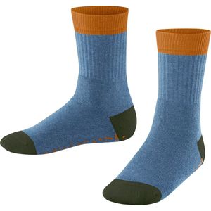 Esprit Cozy Memphis Noppen op de zool katoen huissokken kinderen blauw - maat 23-26