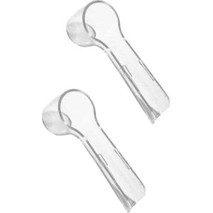 Tandenborstel Cover Caps 2 Stuks - Tandenborstel Beschermkap - Elektrische Tandenborstel Beschermhoes - Gezinsuitjes - Wandelen - Outdoor Kamperen .