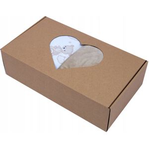 BabyLux Velvet & Katoen Baby Deken 75x100cm - Zacht & Warm